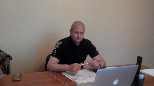 Керівник Полтавського райвідділення поліції Микола Коваль