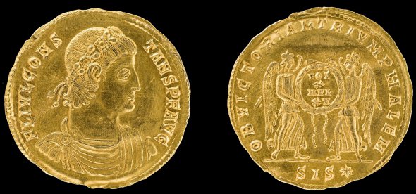 Уникальную золотую монету нашли в Нижней Саксонии, Германия