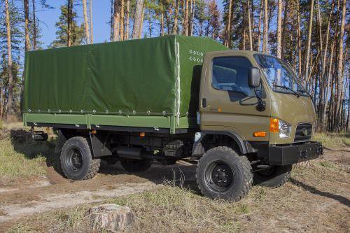 Советский ГАЗ-66 заменят украинским "Богдан-3355"