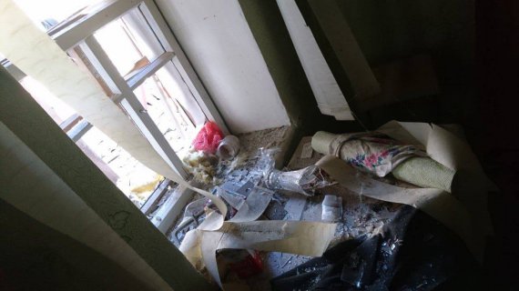 Боевики уничтожили дома мирных жителей Авдеевки