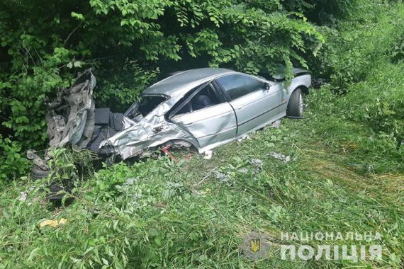 На Тернопольщине произошло смертельное авария. Во время лобового столкновения двух иномарок погиб 31-летний иностранец