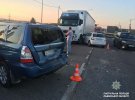 В аварії постраждав 37-річний водій автомобіля Subaru Forester, якого забрала  швидка.