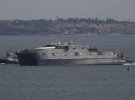 Американський швидкохідний транспортно-десантний корабель USNS Yuma зайшов у порт Одеси