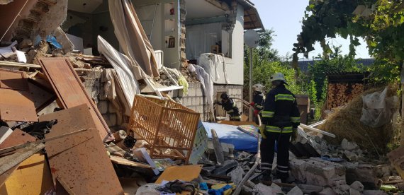 У власника будинку діагностовано опікові травми 1-3 ступенів