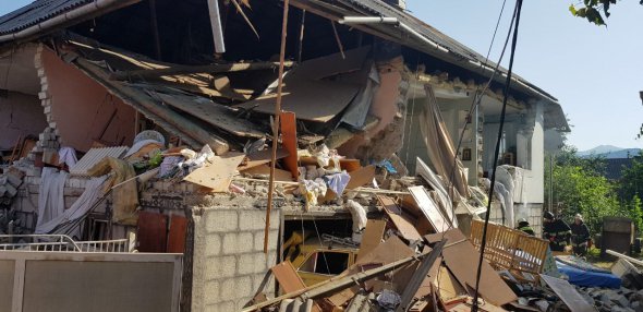 У власника будинку діагностовано опікові травми 1-3 ступенів