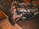 У Києві біля будинку по вул. Василя Липківського вибухнув автомобіль Lexus GS 300