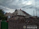 Показали обстреляны частные дома в Авдеевке Донецкой области