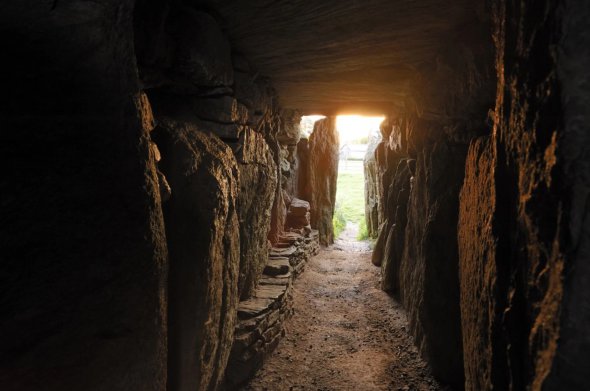 Раскопали древний кельтский курган