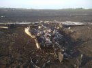 У полі поблизу селища Старовірівка Куп'янського району на Харківщині впав військовий літак