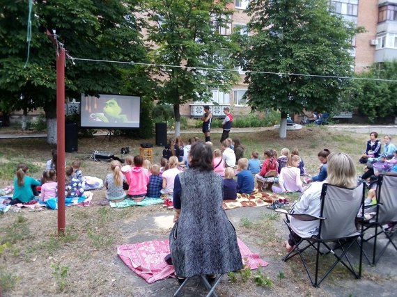 Дітям Терешківської ОТГ покажуть мультфільми
