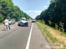 На трассе под Харьковом в смертельном в лобовом столкновении сошлись Hyundai и микроавтобус Ford с пассажирами