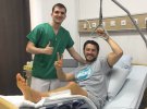 Сергею Притуле сделали операцию на ноге