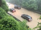 Потужна злива підтопила Вашингтон