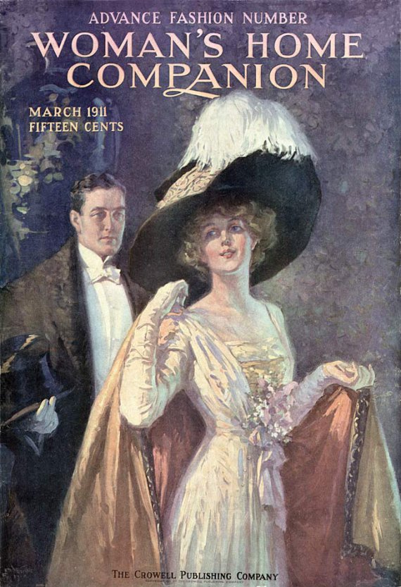 Обложки американского журнала Woman's Home Companion, который выходил в начале ХХ века.