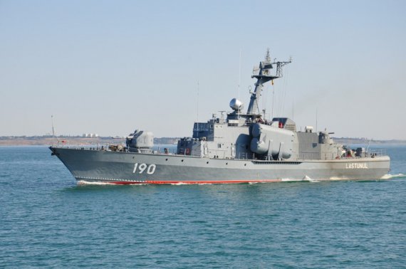 В Черном море прошли учения. Моряки НАТО и Украины проводили слаживание