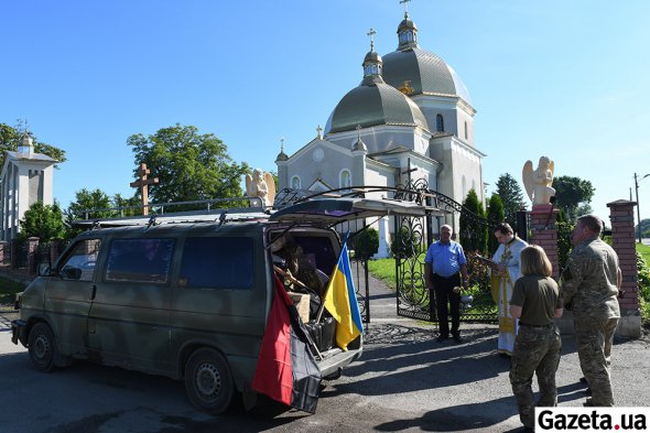 Молитва перед поездкой на Донбасс