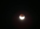 В ночь на 17 июля в Украине и других странах мира наблюдали частичное затмение Луны