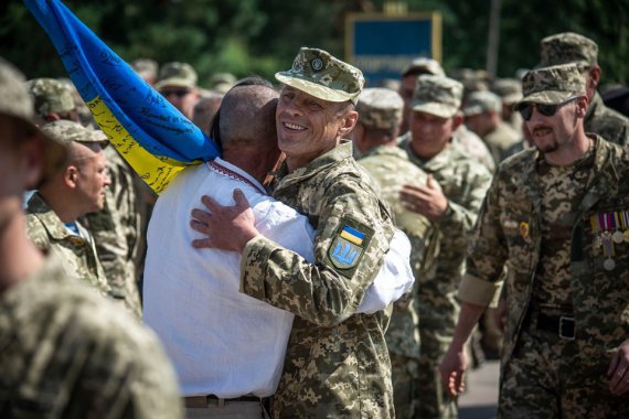 Воїни 93-ї ОМБр "Холодний Яр" повернулися із зони проведення ООС в пункт постійної дислокації