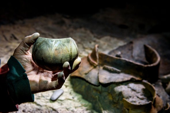 В пещере Барадла в Венгрии нашли культовые предметы