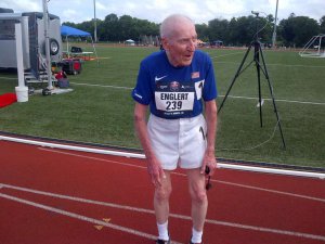 96-летний бегун. Фото: RunWashington