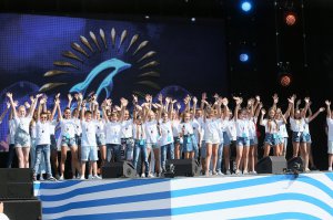 Цього року учасниками фестивалю ”Чорноморські ігри” стали 46 співаків і вокальних груп від 6 до 16 років
