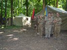 У Чутівському районі Полтавщини відкрили 10-денний військово-патріотичний табір