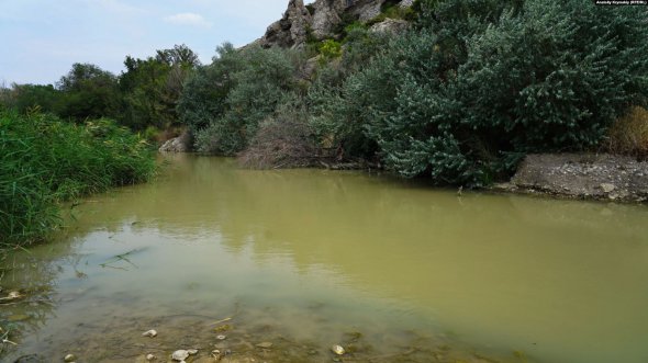 На фотографії гирло річки Суук-Су 