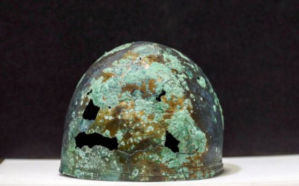 Шлем галльского или кельтского военачальника найденный в Великобритании
