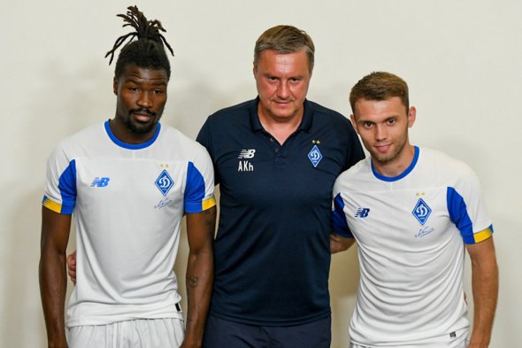 Новички "Динамо" Кадири и Караваев