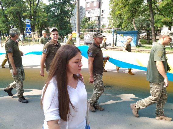 Годовщина освобождения Авдеевки. Горожане отправились на празднование