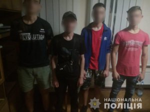 У Чорнобильській зоні затримали "сталкерів". Фото: Нацполіція