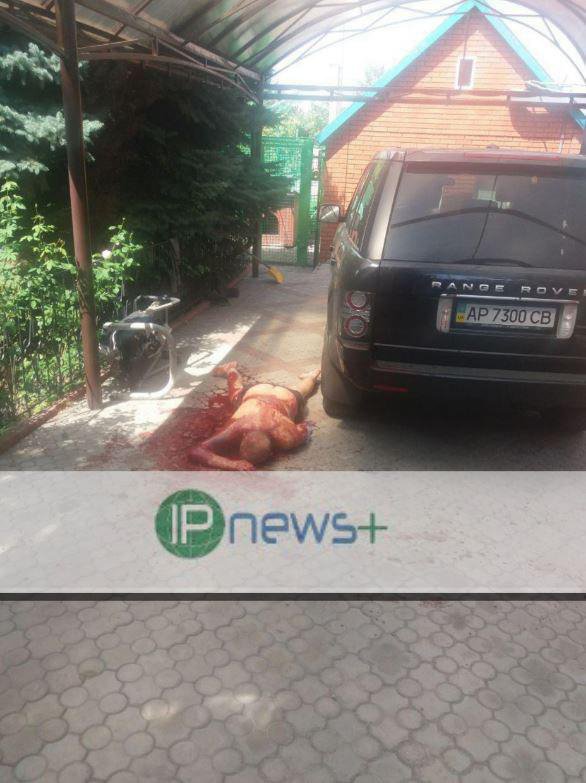 В Запорожье во дворе частного дома убили криминального авторитета Алексея Петрова