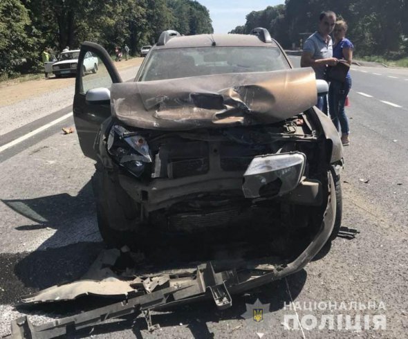 В ДТП на Вінниччині постраждали діти