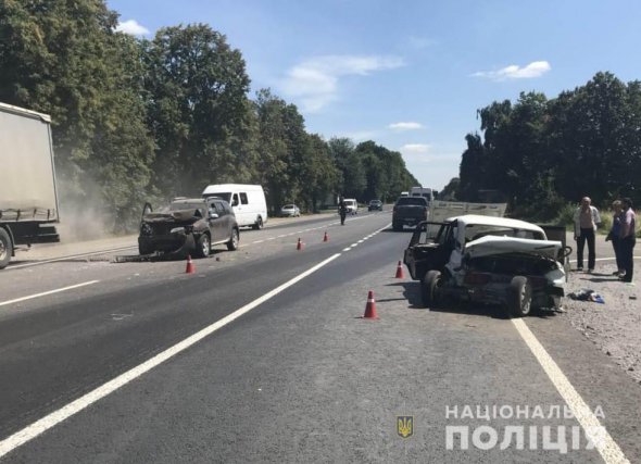 В ДТП на Вінниччині постраждали діти