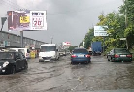 Близько обіду 3 серпня Одещину накрила потужна негода. Фото - Первый городской