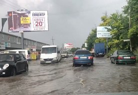 Около обеда 3 августа Одесскую область  накрыла мощная непогода. Фото - Первый городской