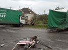 У Струсові на Тернопільщині зіткнулися вантажівка та рейсовий автобус.  Шестеро травмованих. У найважчому стані - водій автобуса