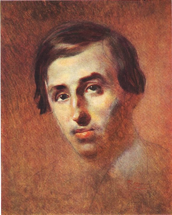 Портрет Куліша, написаний Тарасом Шевченком