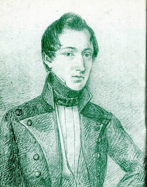 Пантелеймон Куліш написав автопортрет 1845-го