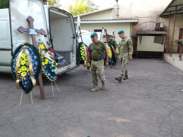 Попрощалися із загиблими морпіхами