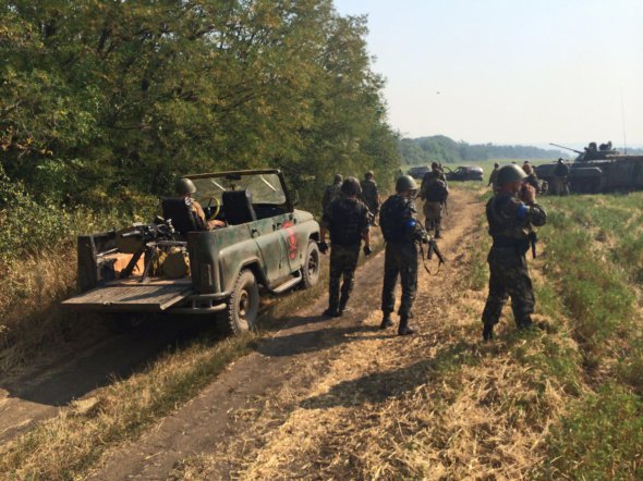 Начало боев за Иловайск в августе 2014 года. Рассказ бойцов батальона "Кривбасс"