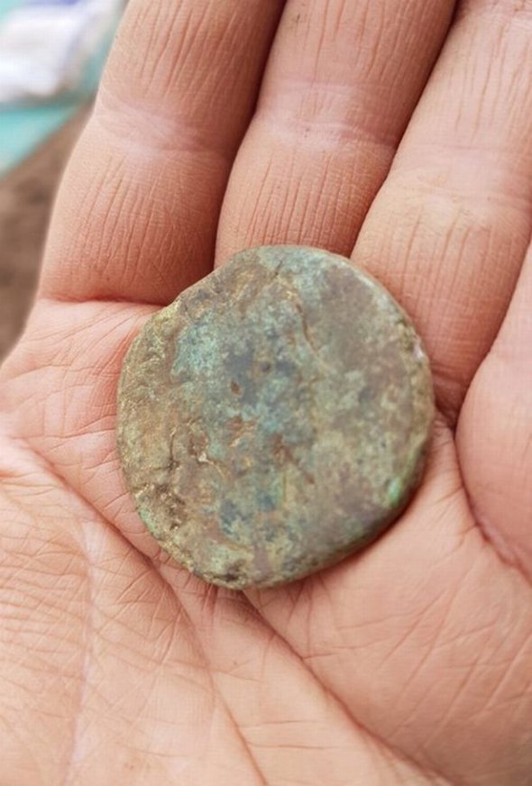 Древнеримская монета найдена на раскопках в Уэльсе