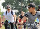 У Мачухівській ОТГ провели масовий велопробіг до дня громади