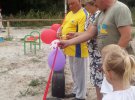 У селі Копили Полтавського району урочисто відкрили дитячий майджанчик на березі озера Кожевенного