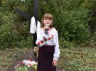У селі Межове встановили хрест пам'яті жертв голодомору