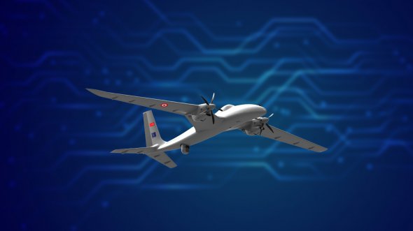 Ударный беспилотный летательный аппарат нового поколения Akıncı