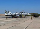 Учение истребителей МиГ-29 на Донбассе