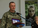 Награждение командира танкового батальона 14 отдельной механизированной бригады Сергея Корсуна