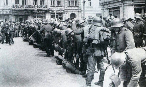 Вступление немецких войск в Киев в 1918-м