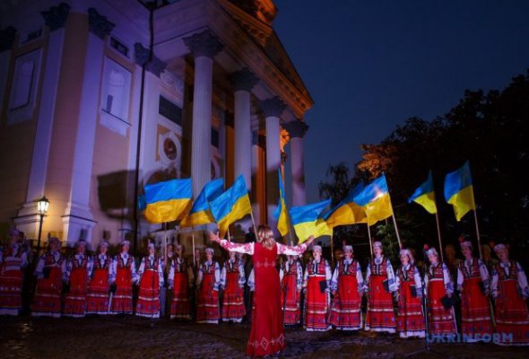 День Незалежності в Ужгороді. Фото: Укрінформ